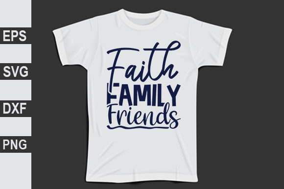 Christian SVG Design for Faith, Family & Friends