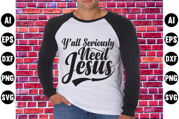 Christmas Quote SVG: Y'all Serio Style
