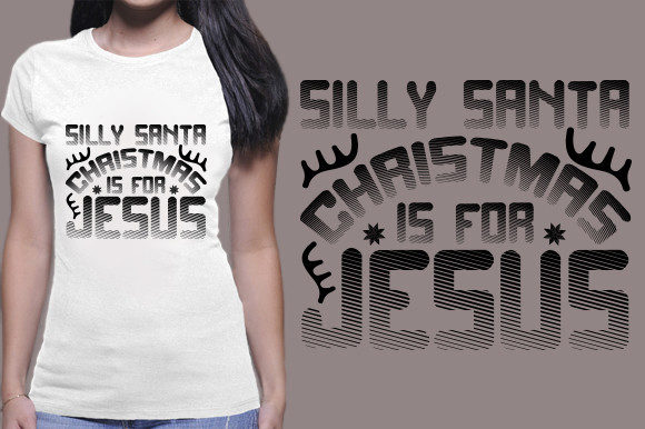 Christmas SVG Design: Bringing Silly Santa Christ to Life