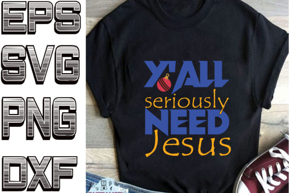 Christmas SVG Design: Y'all Seriously