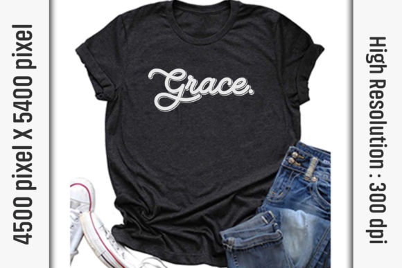 Elevating Creative Projects: The Rise of Christian Quotes SVG Cut Files, Grace.