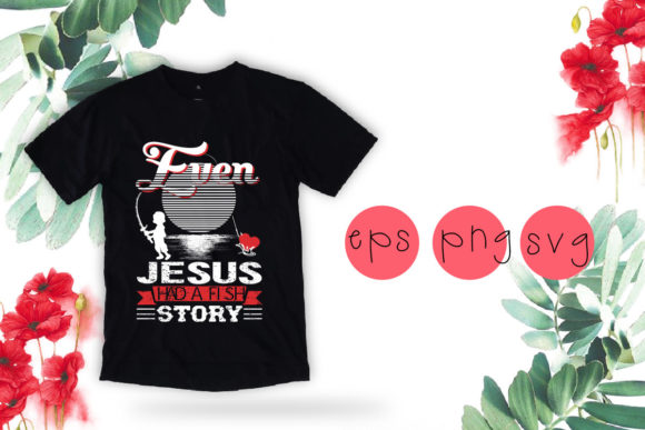 Even Jesus Had a Fishing Story: A Font That Tells