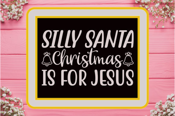 Silly Santa Christmas SVG Design: A Whimsical Take on Holiday Graphics